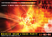 Full Faya massive drum'n'bass party