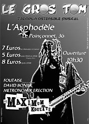 Gros Tom Tremplin Musiques Actuelles Avril 2007