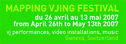 Mapping Vjing festival - Mai 2007