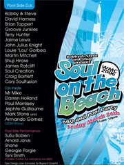 Soul on the beach at Miami Winter Music Conference