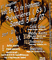 Volc ' En Zic - Mai 2007
