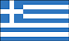 The flag of Grece